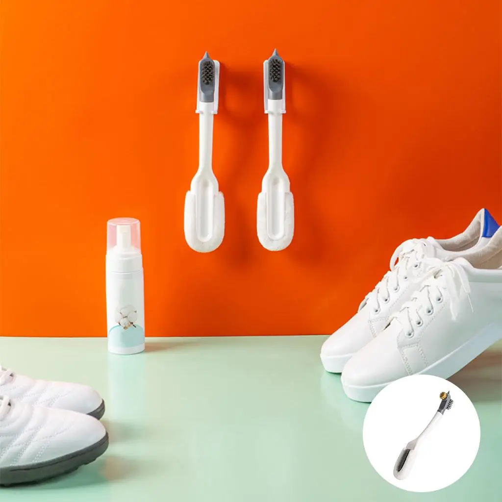 Multifunctional Quality Three-Haed Cleaning Brush Cleaner Accessories