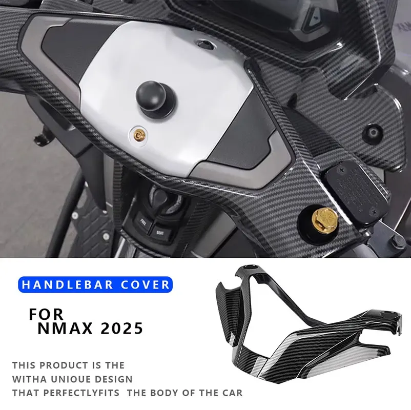 

MTKRACING For YAMAHA NMAX 2025 Handlebar Cover Handlebar Panel Scooter Handle Cover Motorcycle Handlebar Protector NMAX