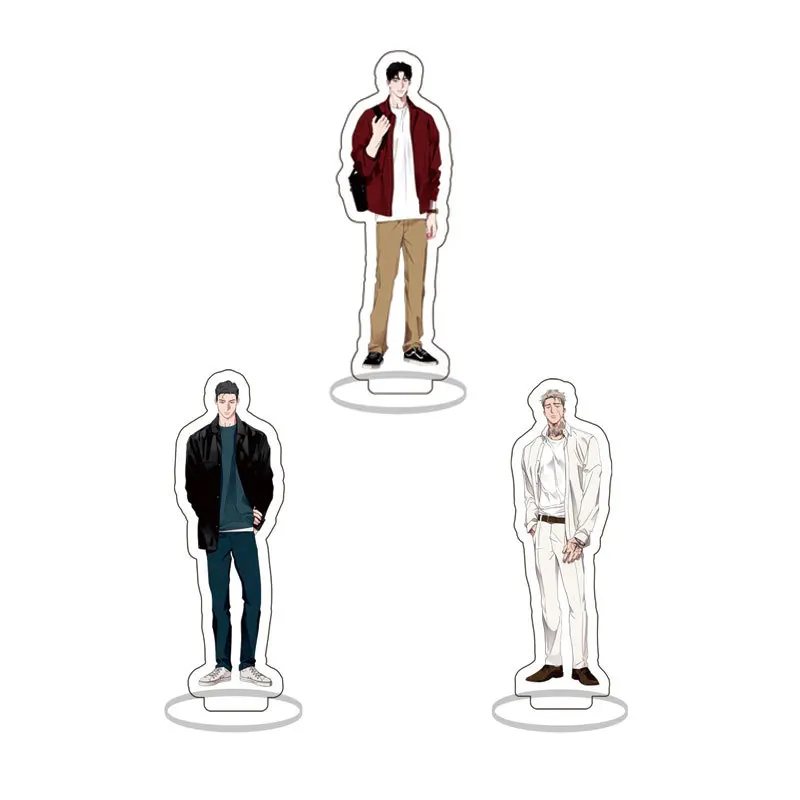 

HOT BL Wetsand Korean Manwha Anime Acrylic Stand Model Plate Decoration Originality Desk Figure Display Lovers Gift Cartoon
