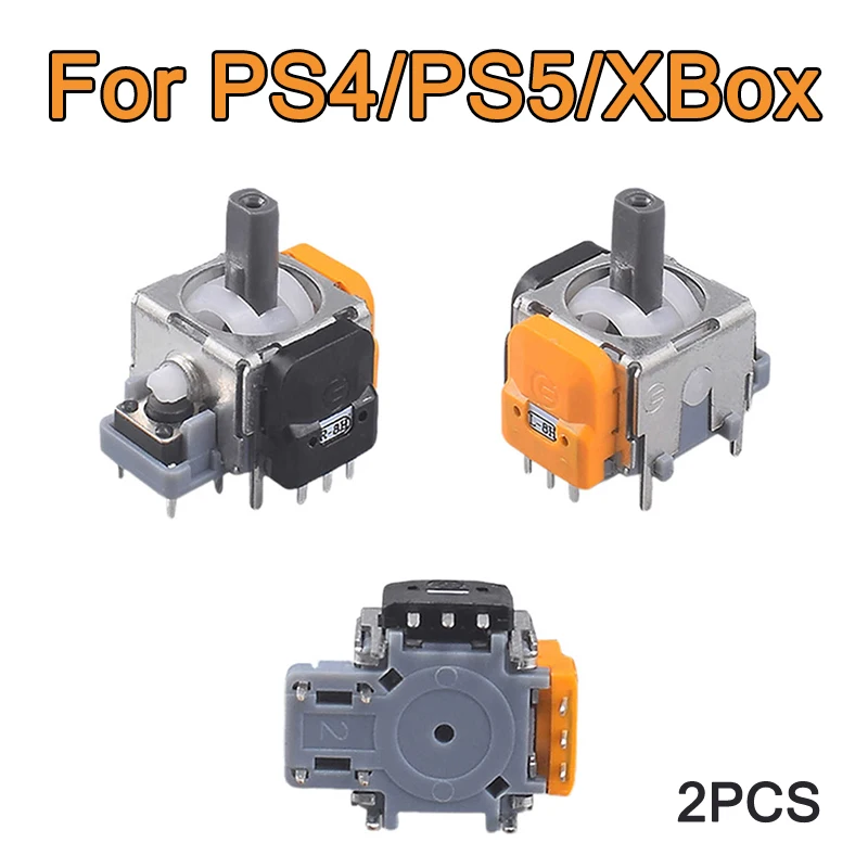 Hall-Effekt-Joystick für Xbox One XSS X, Ersatz-3D-Analog-Stick, beweisbares Sensormodul für PS4, für Playstation 5-Controller