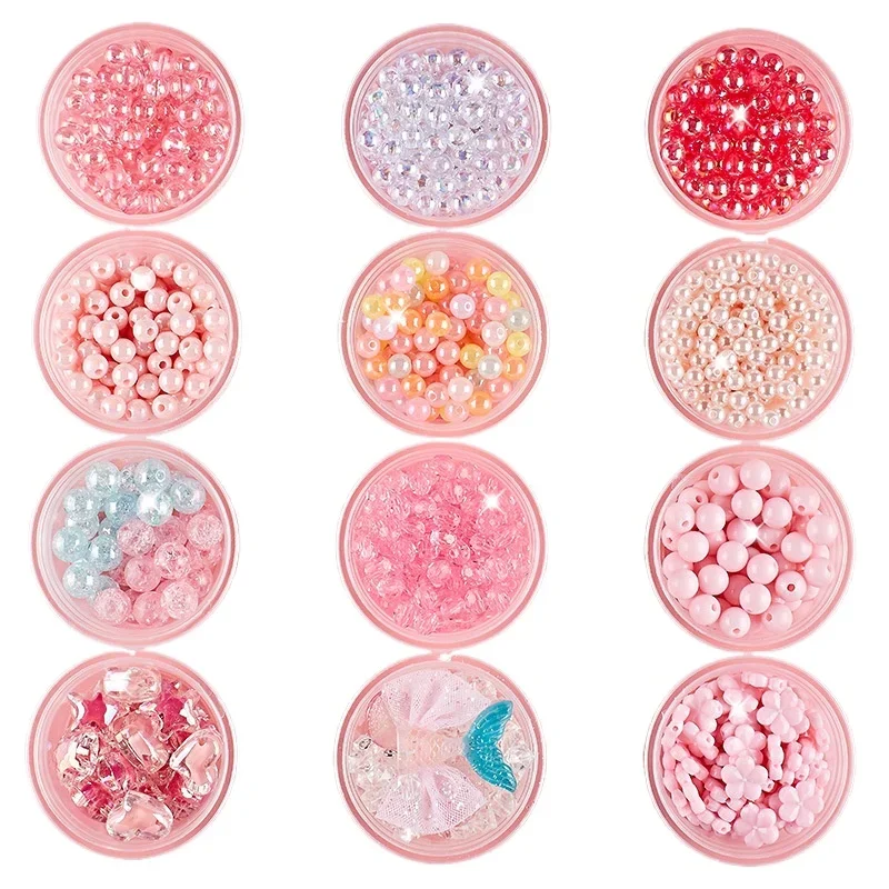 Beaded Children Wearing DIY Handmade Bracelet for Amblyopia Training Jewelry Making Materials Package Puzzle