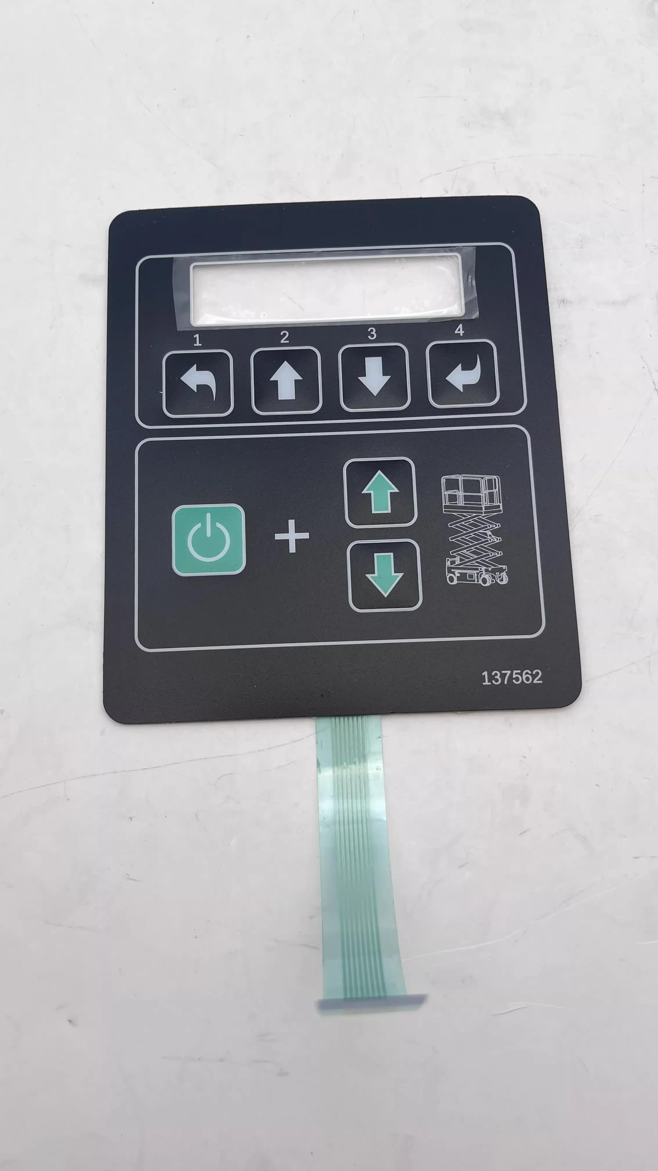 

137562 137562GT GE-137562 Construction Machine Parts Panel Decal Membrane use for Genie Sciccor lift