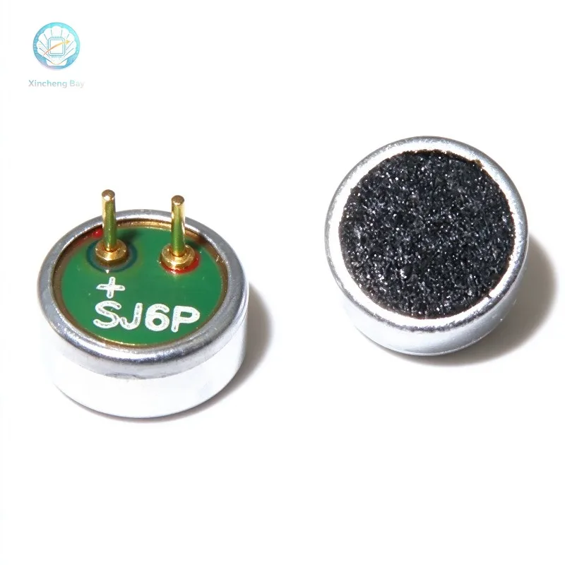 10PCS/LOT Mic Head 6 * 5mm 9 * 7 4.5 * 2.2 6 X 2.2 Capacitive Electret Microphone 52DB Pickup MP3 Accessories