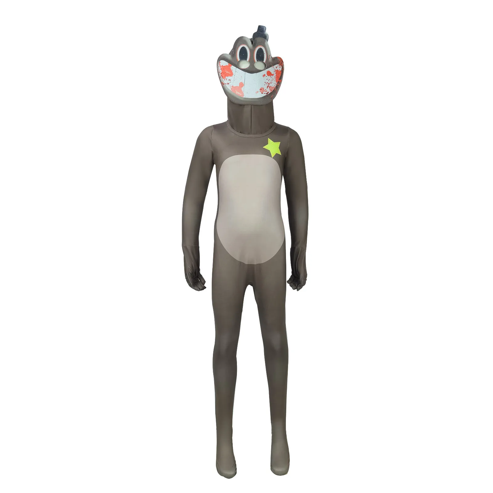 

New Halloween Costume For Cosplaying - Banban Garden's Garten Of Banban Tight Jumpsuit Performance Costume
