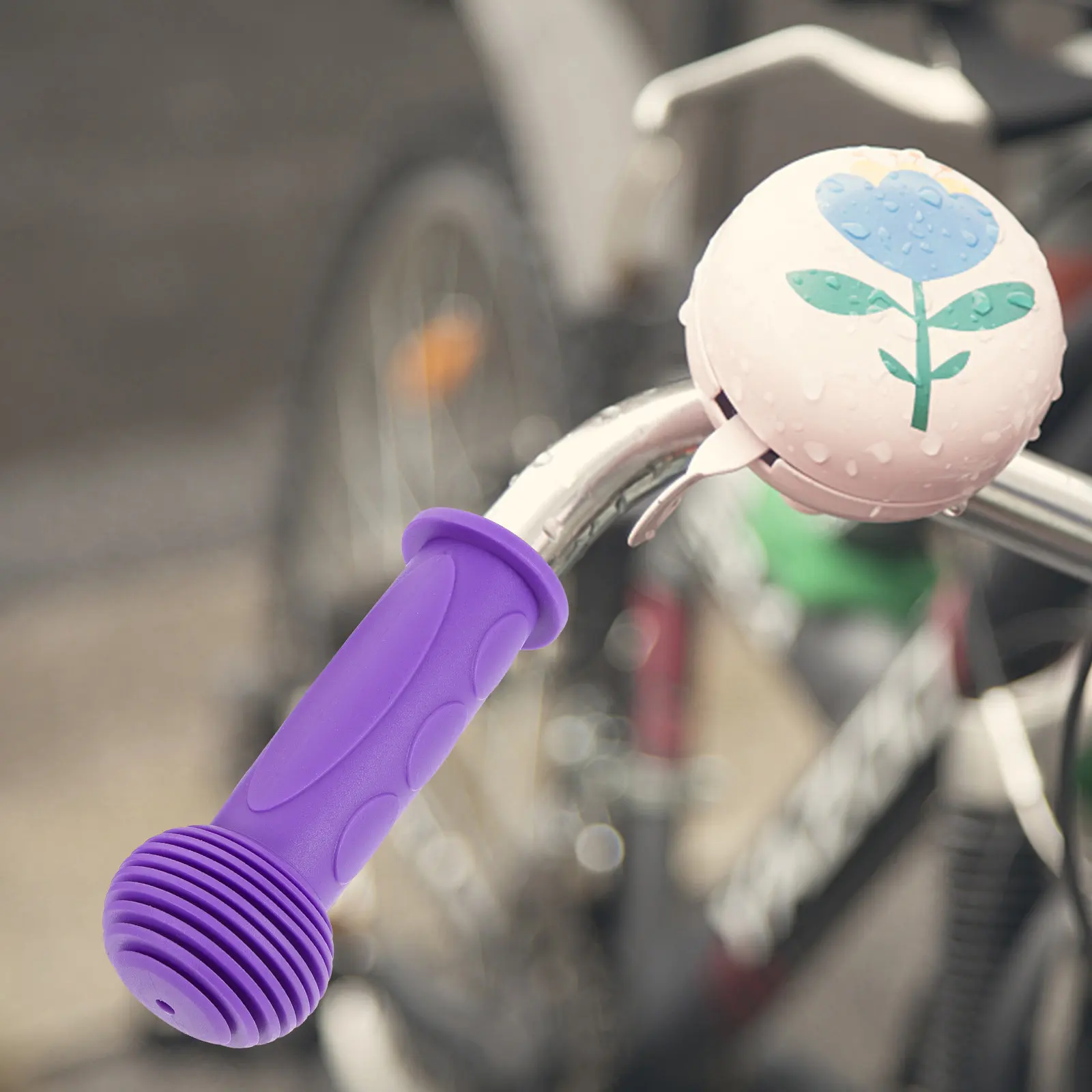 

2 шт. резиновые накладки на руль велосипеда, износостойкие, легкие, амортизирующие, для велосипедов и велоспорта на открытом воздухе