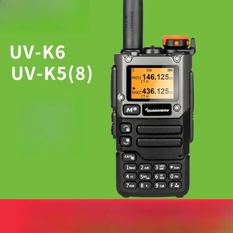 

UV-K6 Walkie-talkie High-power Outdoor Handset K5 (8) One-key Binding