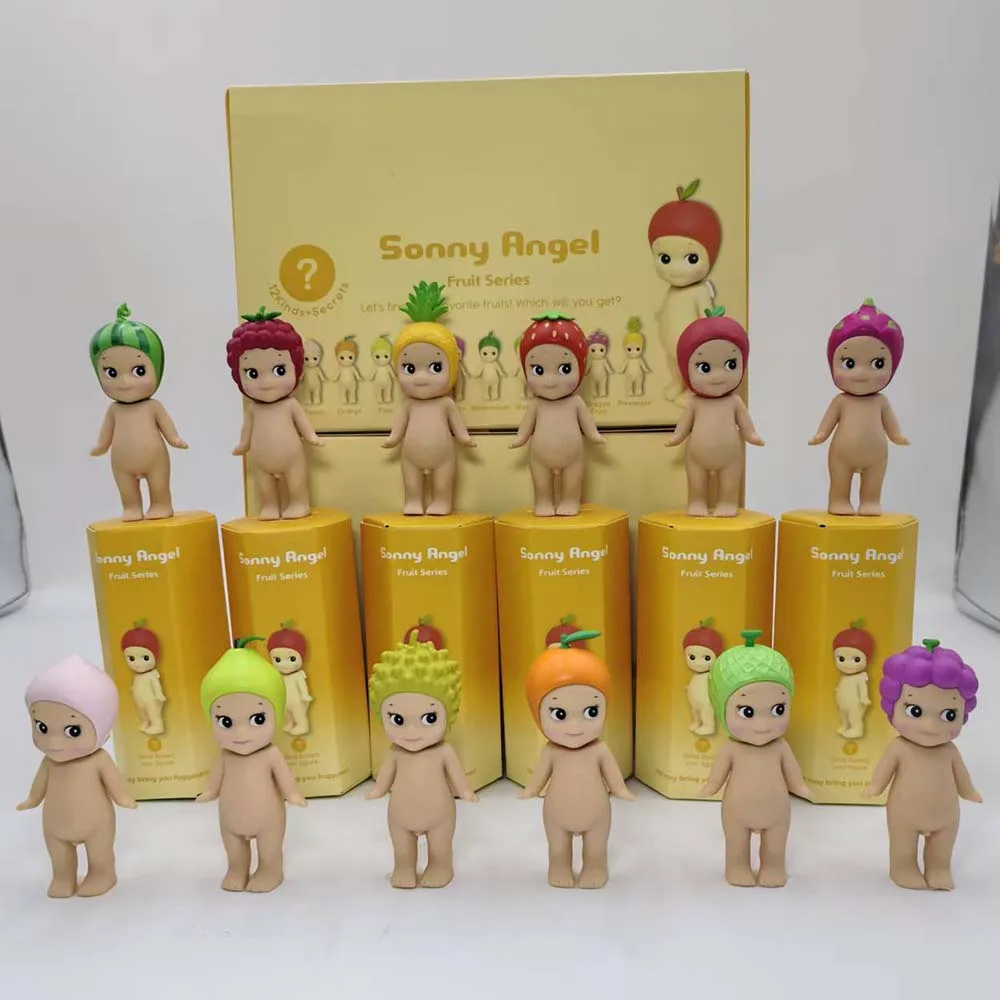 

Sonny Angel Fruit Series Blind Box Anime Mini Figures Surprise Trendy Desktop Ornament Birthday Christmas Gift