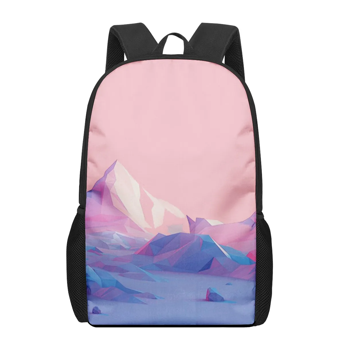 Creative Anime Landscape Pattern Backpacks Children School Bag Girls Boys Casual Book Bags Laptop Backpack Travel Rucksacks