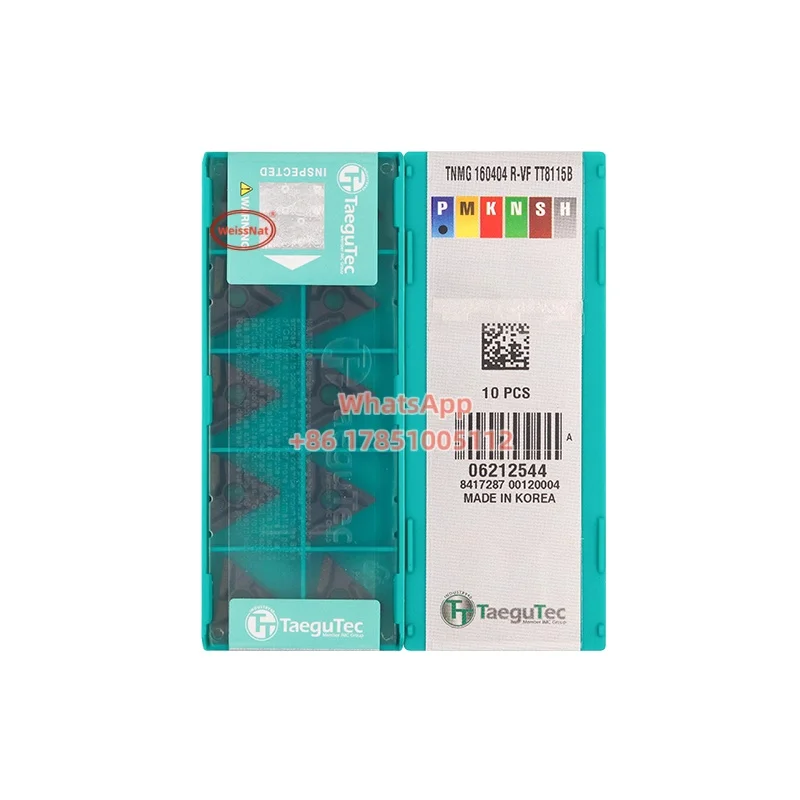 

TaeguTec TNMG160404R-VF, TNMG160408R-VF CT3000 TT8125B TNMG160404L-VF, TNMG160408L-VF, вставки Caribde TNMG331 TNMG332 вставка