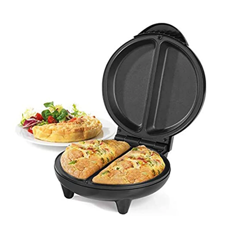 

Электрическая сковорода Frittata с антипригарным покрытием и глубокой тарелкой для завтрака, десерта Frittata