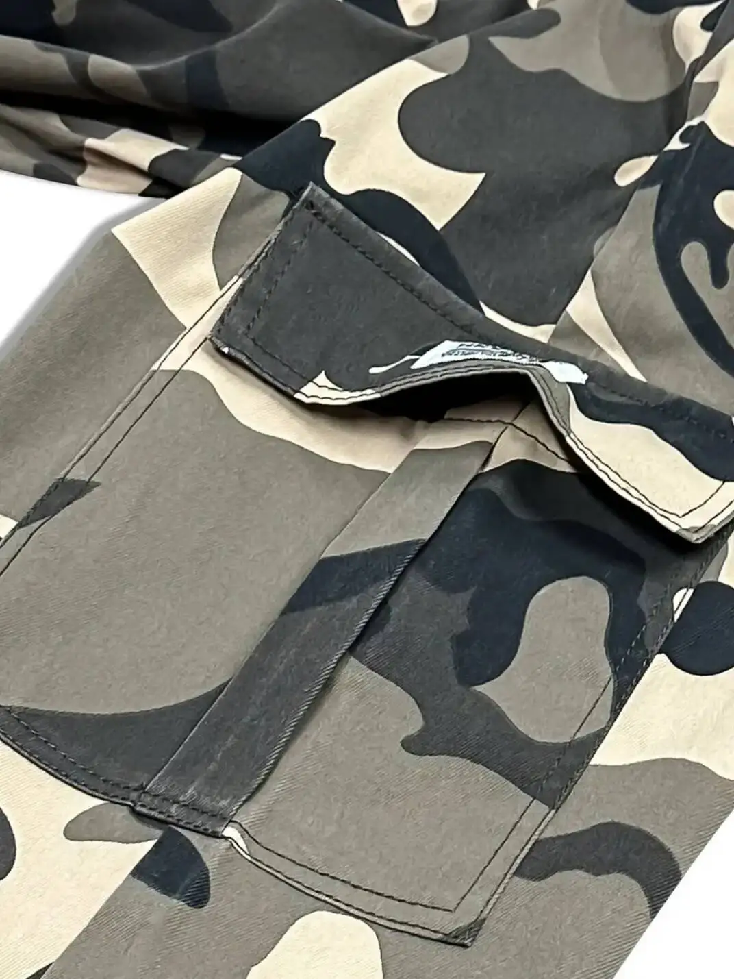 Shorts de trabalho cáqui camuflado masculino, shorts de verão ao ar livre com vários bolsos