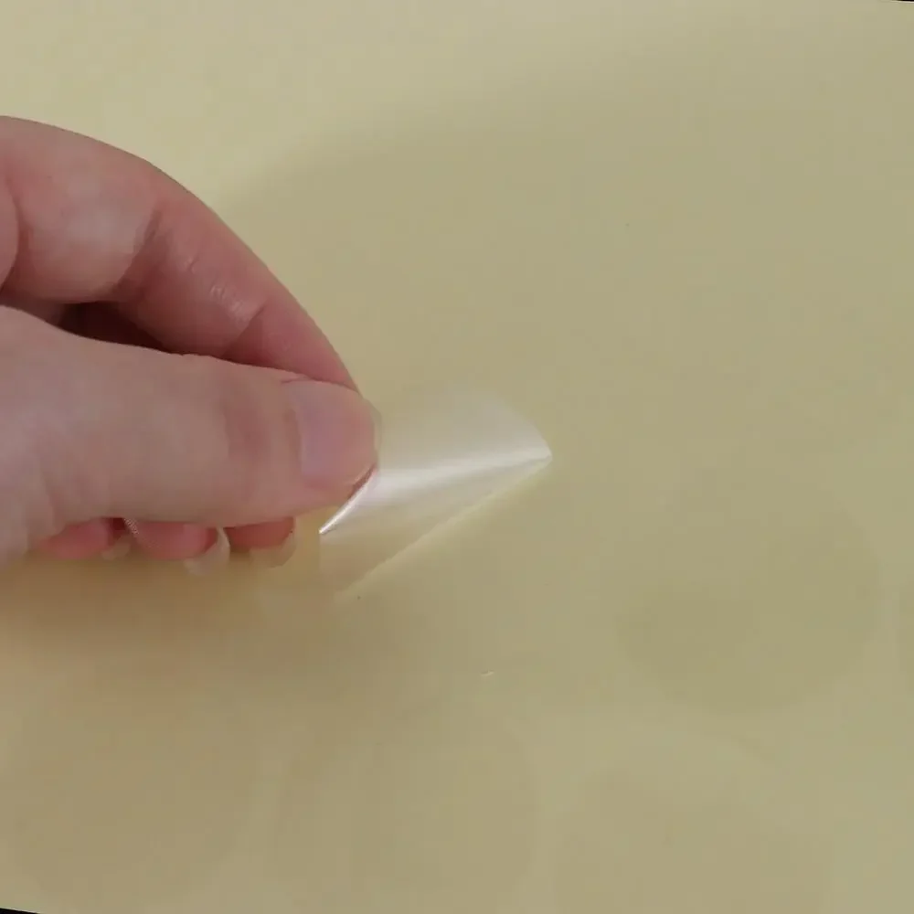 8/24/48/70/96/132pcs PVC Wafer Gloss File Sealing Self Adhesive Label Dot Sticker Transparent