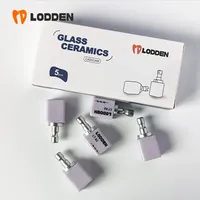 Lodden Dental Lithium Disilicate Glass Ceramic Blocks Sirona C14 HT/LT for CAD/CAM CEREC Dental Veneer Crown Material