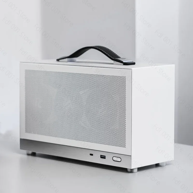 S300 Portable ITX Computer Case Handheld Type-C Mini Desktop PC Host Case Small Desktop Chassis