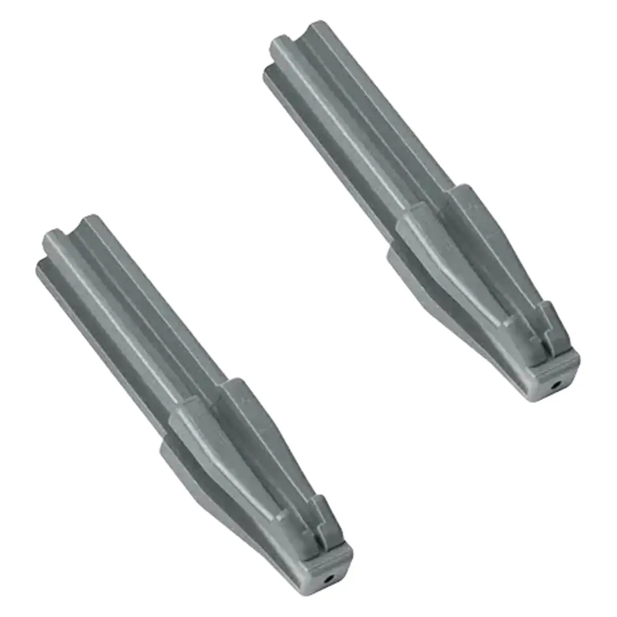【New User-Coupon!】2Pcs Gray Eyebrow Pencil Sharpener, -Shape, Portable for Travel and Home Use