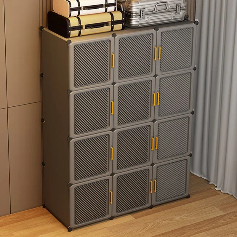 Space Saving Cheap Closet Mini Small Modular Minimalist Door Exterior Simple Filing Wardrobe Walk In Ropero Furniture For Room