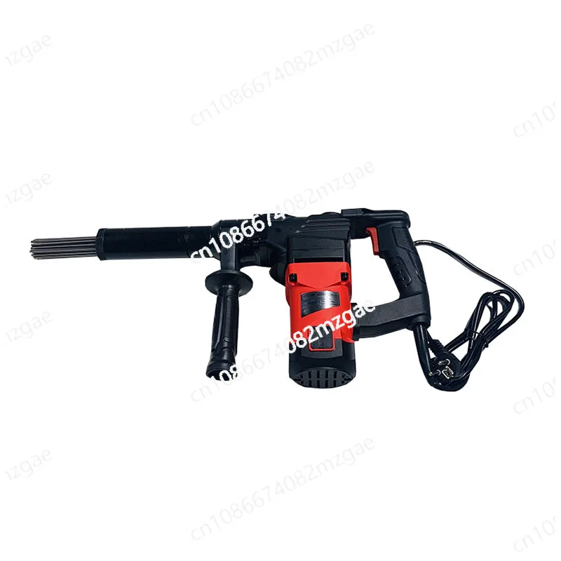 New TD-53E 1100W Electric Needle Scaler Hand-Held, Needle Derusting Jet Chisels Machine for Rust Removal Cleaning