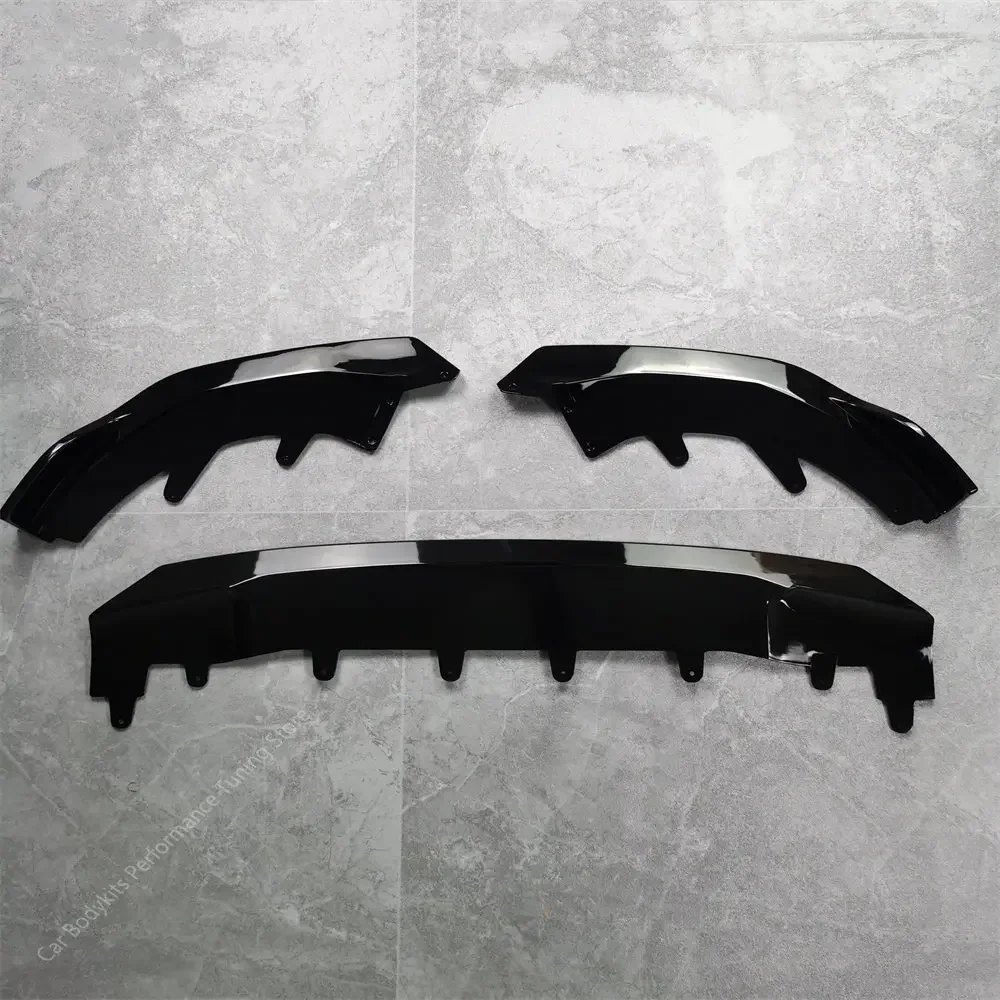 For Bmw G42 M Performance Style Front Bumper Splitter Lip Spoiler Diffuser 2 Series 218i 220i 220d 230i M240i Bodykits 2022 2023