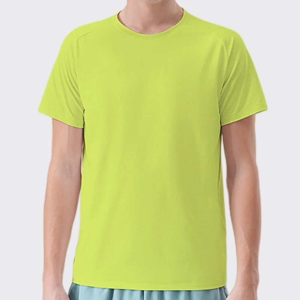 Running T-Shirt Short Sleeve Men's Quick Dry Sport Gym Shirt Fitness Top Men Summer Fitness Workout Tops Tee Outdoor Recreation