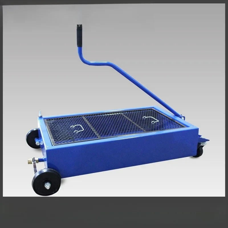 Truck oil discharge, disassembly, inspection, cleaning, oil receiving machine, recycling waste oil extraction machine