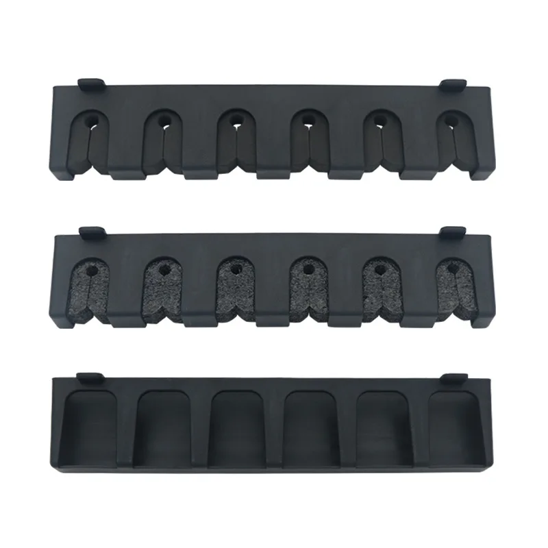 Fishing Rod Holder Wall Mount Vertical & Horizontal Display Rack Bracket Fixed Frame for Fishing Pole Storage Organizer Tackle