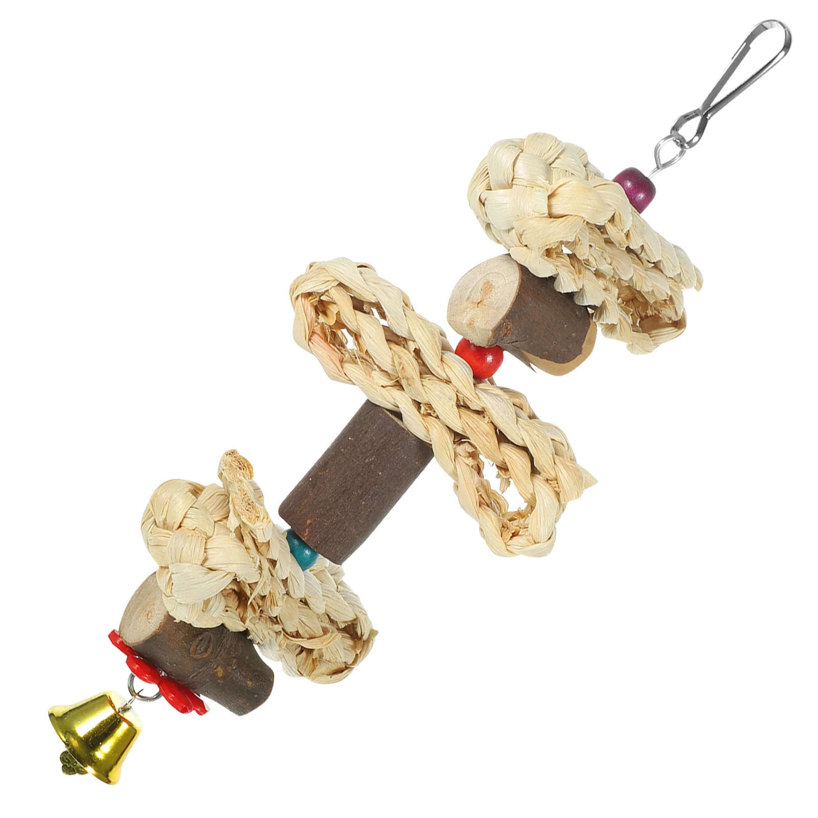 Parrot Chew Nibble Toy Cockatiel Toys Bird Parrots Chewing Hanging Cage Accessories