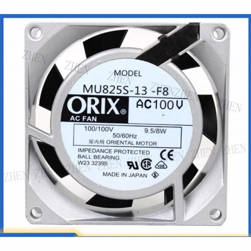 Y FOR  ORIX MU825S-13-F8 8025 100V 8cm Machine Tool Cooling Cabinet Fan