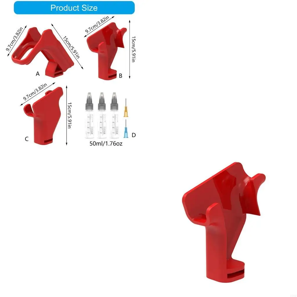 Large Holder Replacement For Sprayer Fast Release Support Airbrushes Paint Module Assembly Accessories