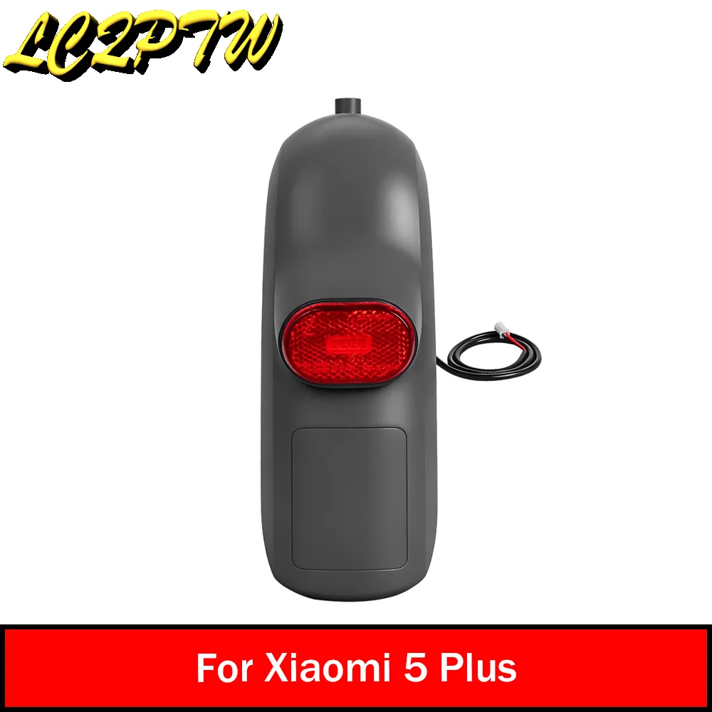 

Rear Fender with Taillight Assembly for Xiaomi 5 Plus Rear Mudguard with Brake Lamps Electric Scooter Accessories