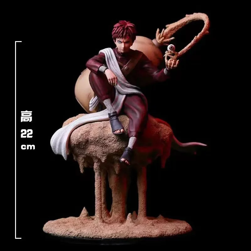 Naruto GK Hand Run Sand Cloud I Love Anime Hand Run Model Four Generations Wind Shadow Sitting Decoration