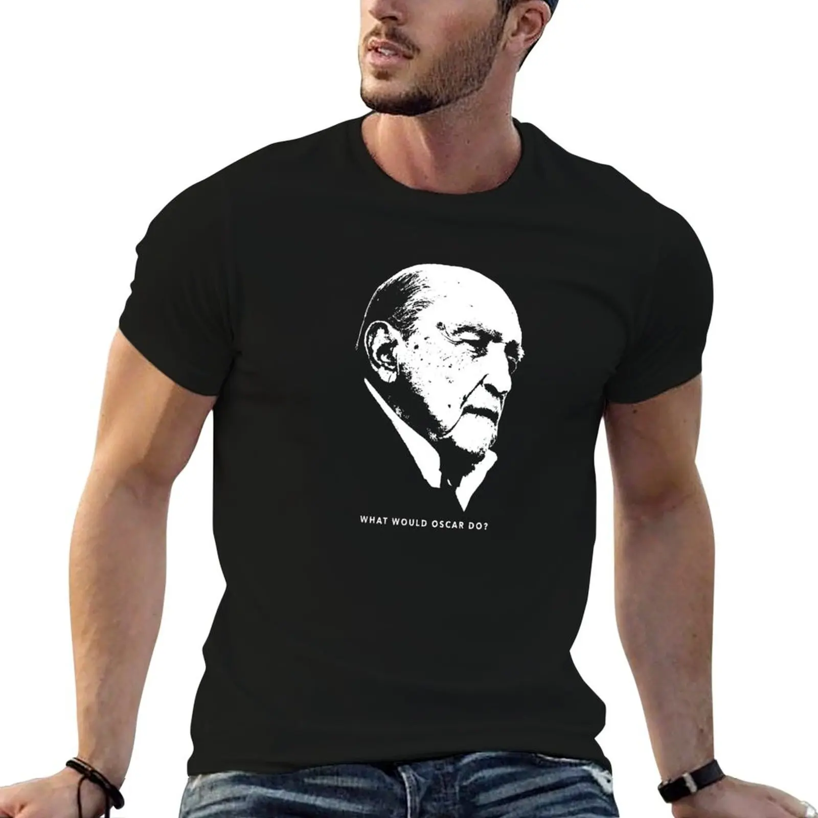 What would Oscar do? Architecture T shirt T-Shirt custom t shirt summer top sweat shirts, men