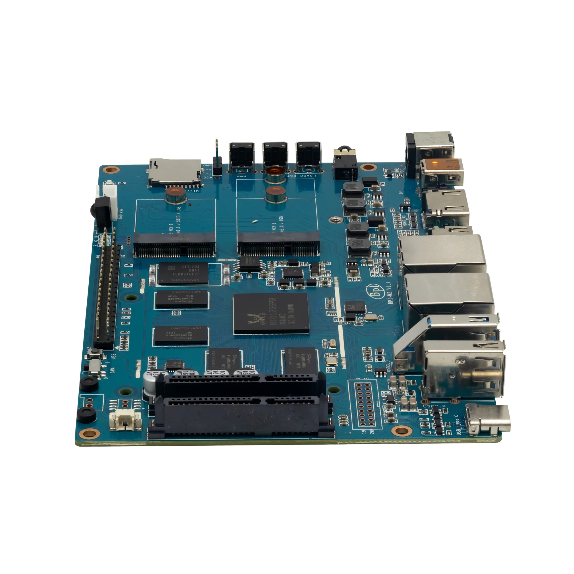 Banana Pi BPI-W2 Realtek RTD1296 Quad Core Processor Motherboard 2G DDR4 SDRAM 8G eMMC Flash Smart electronics Wifi Router Board