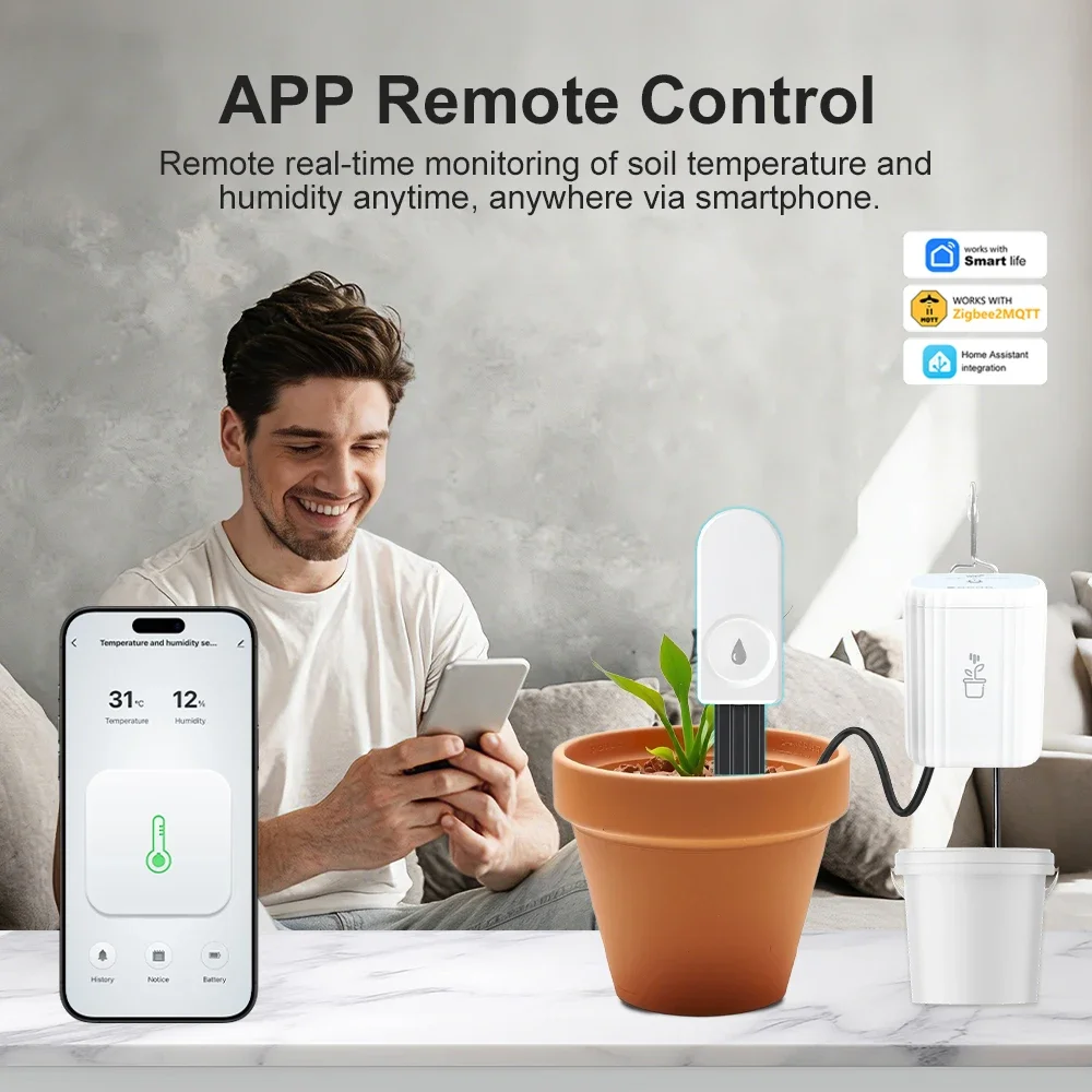 Zigbee Akıllı Toprak Test Ciha - Plant Monitor incelemesi ve fiyatı