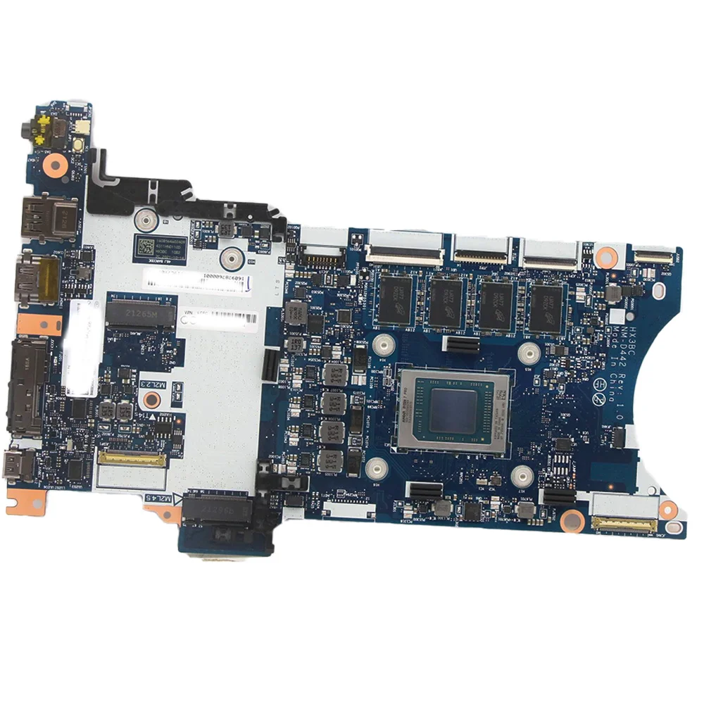 Laptop Motherboard For Lenovo ThinkPad T14s Gen2 X13 Gen2 AMD NM-D442 FRU:5B21H81864 5B21E17913 With CPU：R5-5650 R7-5850 8G/16G