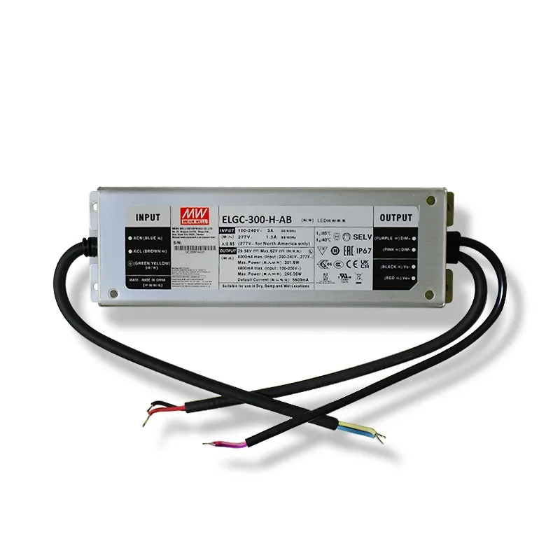 300W LED Driver 29-58V 5.6-8A 1.5A UV  LED Switching Power Supply