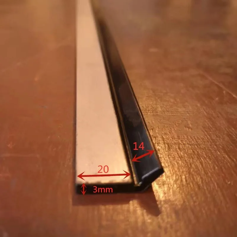 Way wipers,scraper plate for linear guides, 20 meters