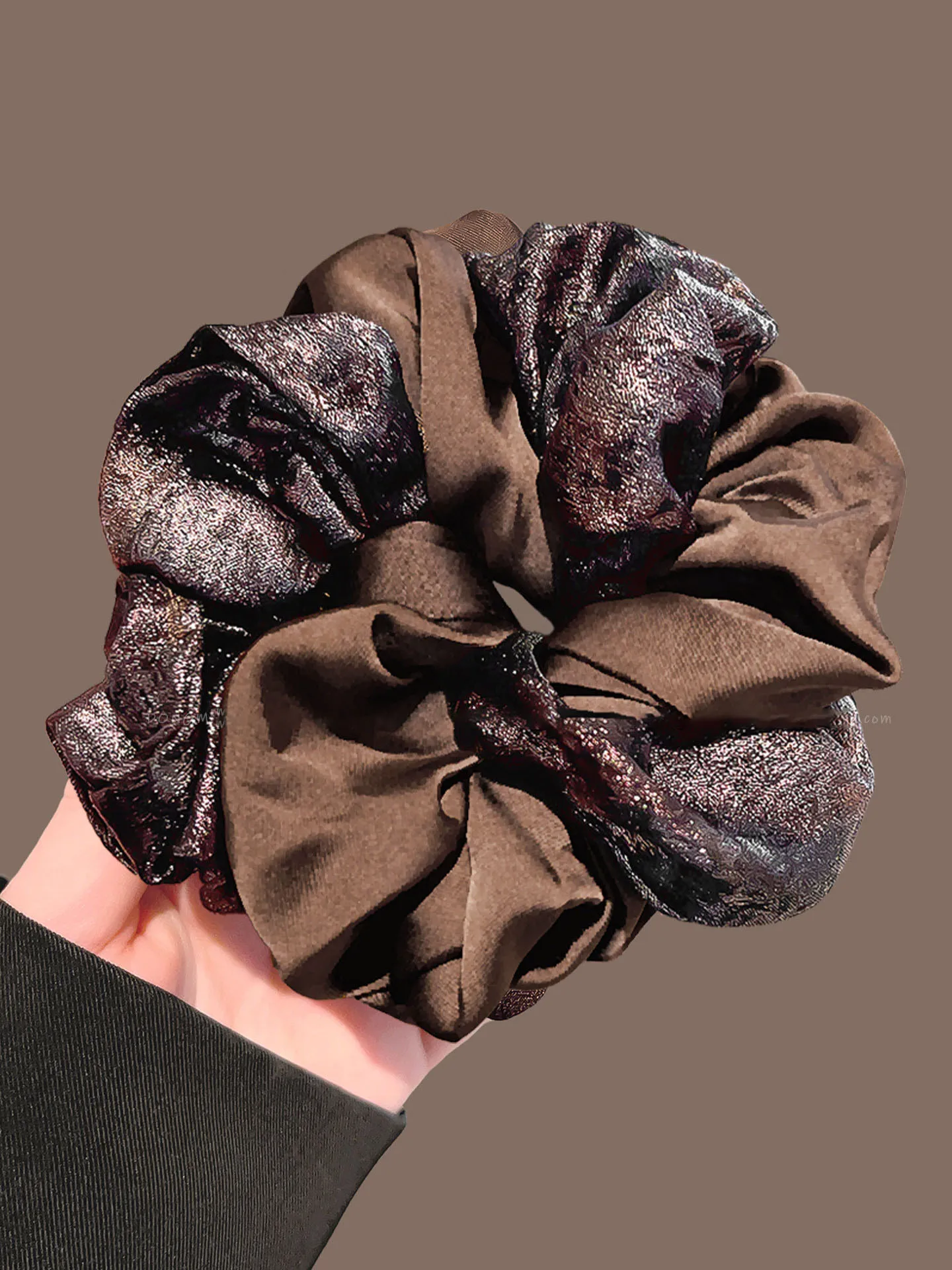 coleteros-retro-de-saten-con-bloques-de-color-lazos-grandes-para-el-cabello-accesorios-elegantes-para-cola-de-caballo-alta