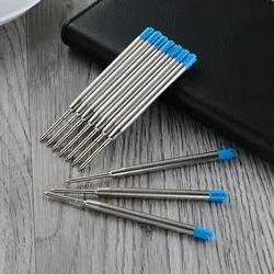 10Pcs Ballpoint Pen Ink Refills Self Defense Tactical Pen Replacement Refill for School Student Office Stationery Supplies