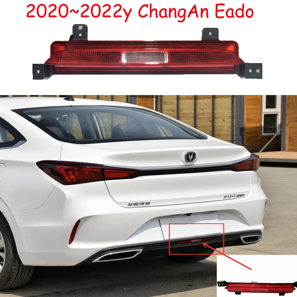 1pcs car accessories bumper tail light ChangAn Eado plus Taillight 2020~2021y Reflector Taillamp Chang An fog lamp