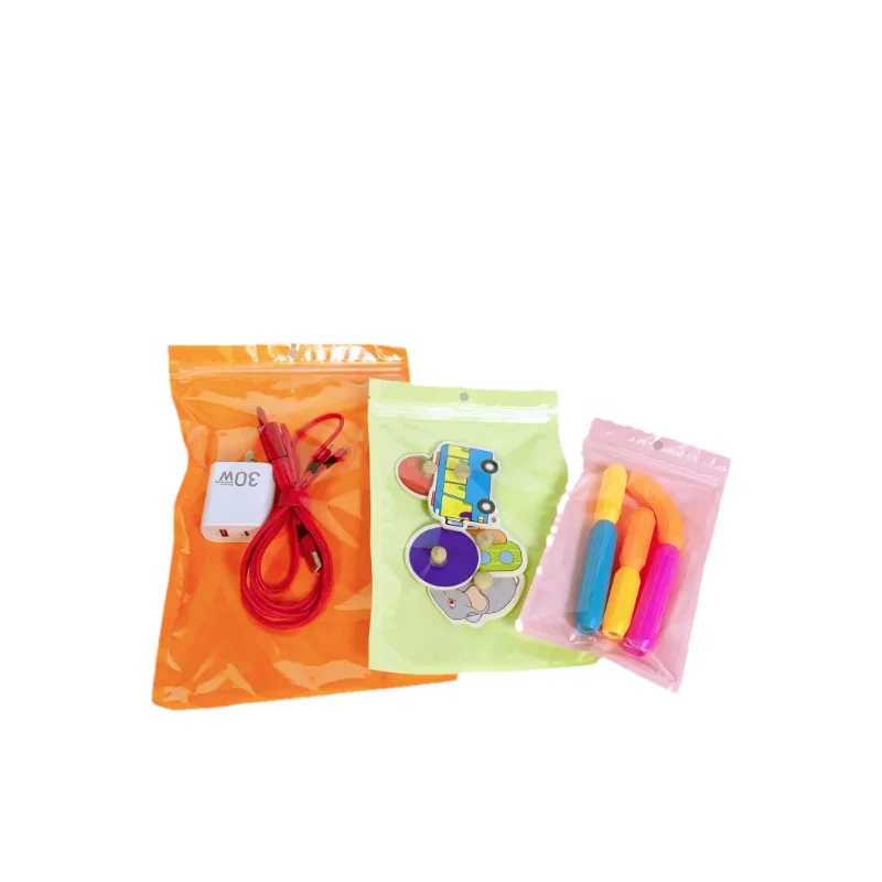 Toy Packaging Bags Ziplock Clear Plastic Bag For Clothing Makeup Tools Packaging Bags