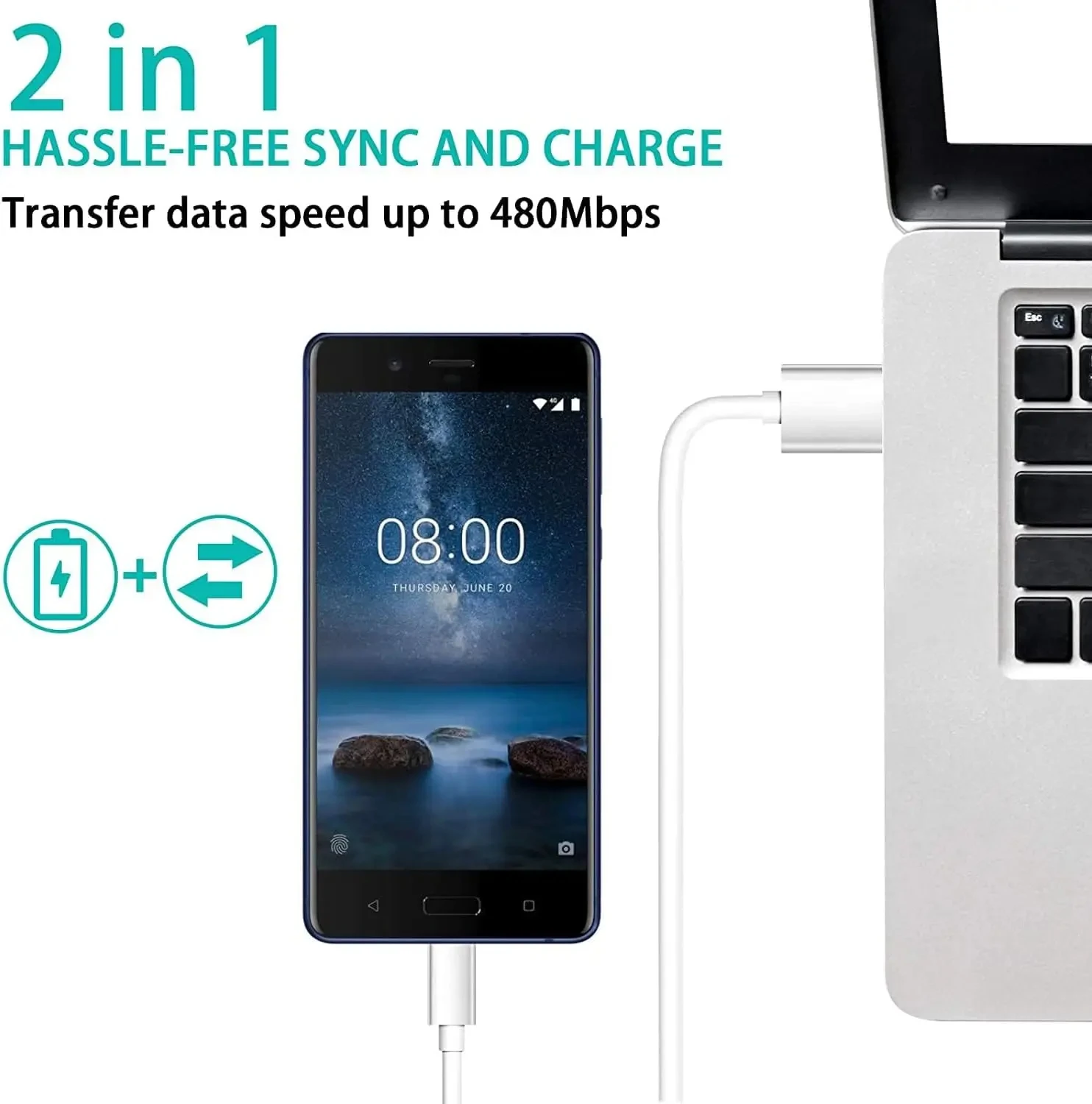 5-10pcs 1M 3ft Micro V8 5Pin USB Charger Cable Cord Line For Samsung Galaxy S6 S7 edge note 2 4 htc lg xiaomi Redmi 8A 9A Huawei image 3