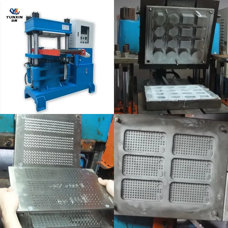 High quality 50 tons single head rubber vulcanizing machine silicone rubber bracelet silicone molding machine hardware