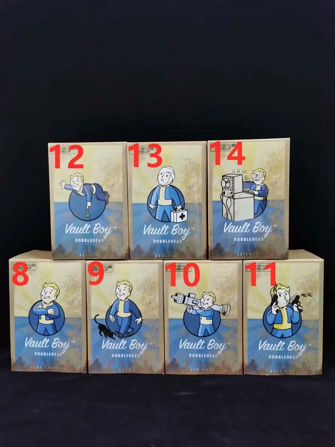 Neue Hot Vault Boy Generation 7 Wackelnde Anime-Actionfigur Statue Modell Raumdekoration Spielzeug Überraschungsgeschenk – Detail 19