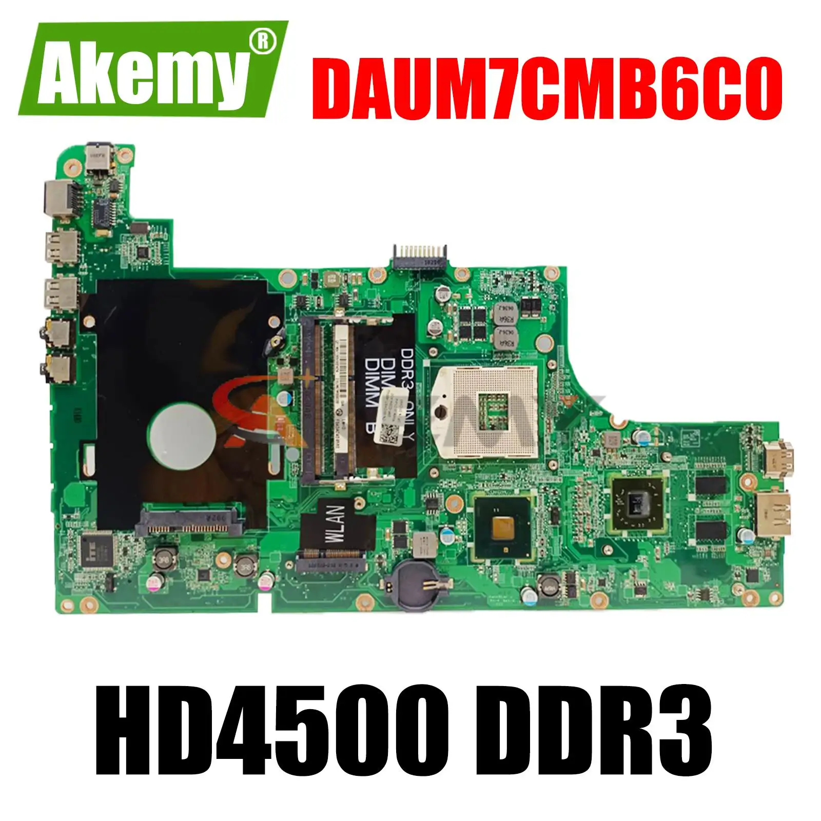 

CN-0Y5C30 DAUM7CMB6C0 Laptop Motherboard Mainboard for Dell Inspiron N3010 Notebook PC HM57 HD4500 DDR3