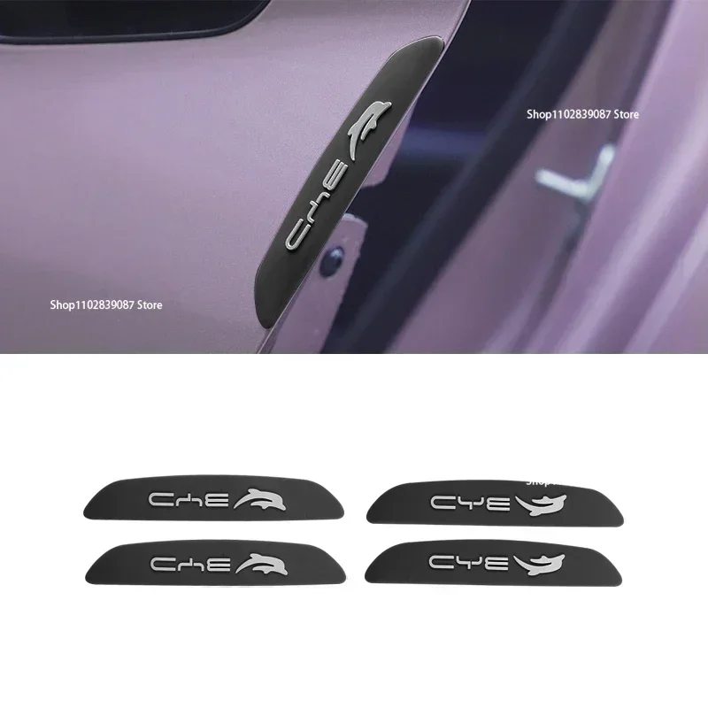 Per BYD Seagull dolphin Car Door Edge strisce di protezione antigraffio Anti-collisione Protector Sticker Bumper Scuff accessori