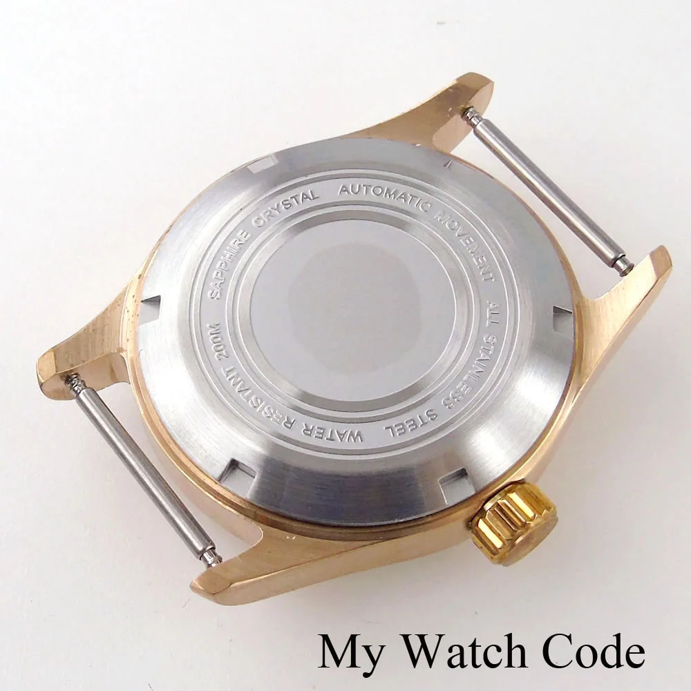 Dive 36mm 39mm 200m Waterproof Cusn8 Real Bronze Watch Case for NH34 NH35 NH36 NH38 Lady Small Watch Mod