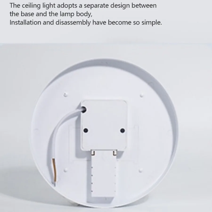 Modern Simples Circular Cristal LED Luz de Teto, Indoor Home Light, Sala e Decoração do Quarto, Luminárias, AC85-256V