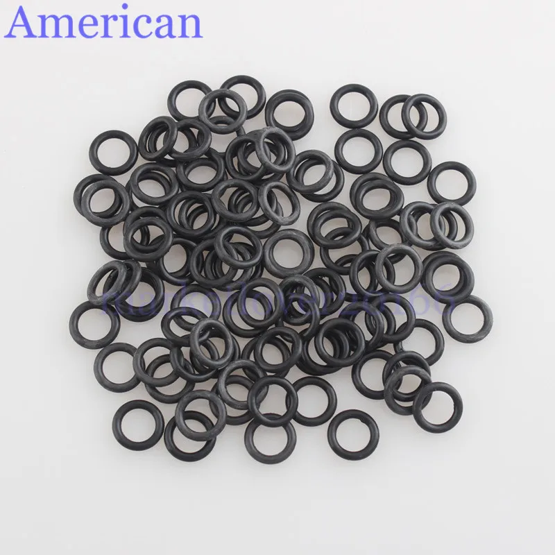 100 Pcs Brand New Buna-N Material O-Rings Fit For Harley-Davidson Durable In Use Oil Drain Plug O-Rings Motorcycle Black Gasket