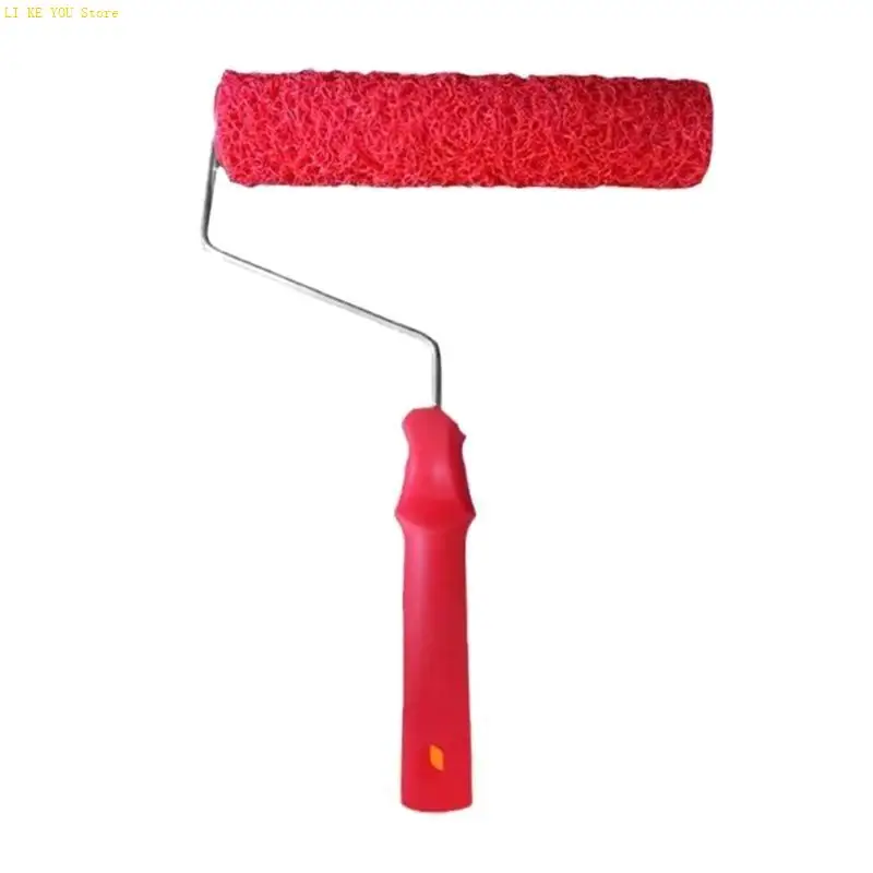 W3JE Texture Pattern Roller Brush Putty Roller for Applying Putty and Rolling Plasters