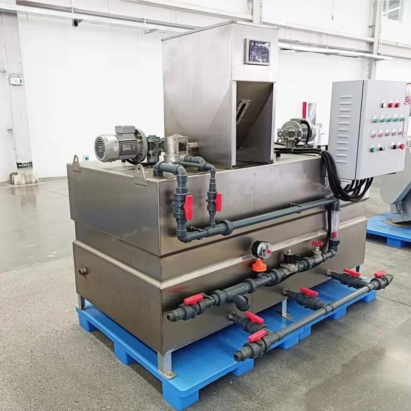 High Capacity Sewage Treatment Solid Powder Acid Resistant Chemical Dosing Mixture Coagulant tank Wastewater Equipment